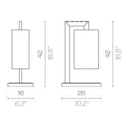 Contardi Coco Deluxe Lampada da Tavolo