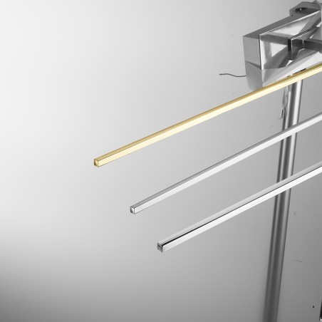 Icone Luce Spillo 1 Cromo Lampada da Parete Offerta