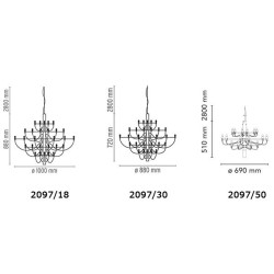 Flos 2097/18 Lampada a Sospensione