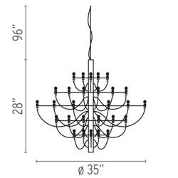 Flos 2097/30 Lampada a Sospensione