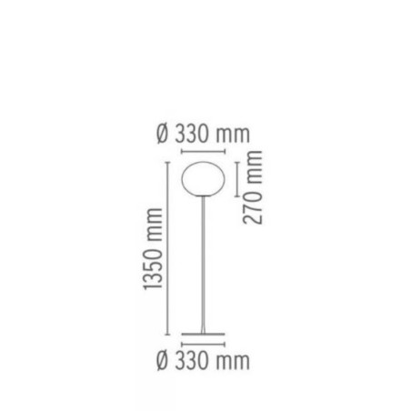 Flos Glo Ball F1 Lampada da Terra