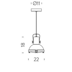 Nemo Projecteur 165 Lampada a Sospensione