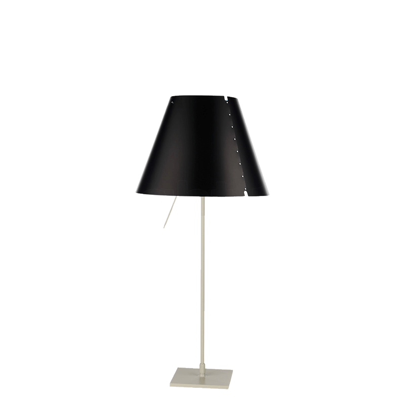 Luceplan Costanza D13if Alluminio e Nero Liquirizia Lampada da Tavolo Offerta Luceplan Costanza D13if Alluminio e Nero Liquirizia Lampada da Tavolo Offerta