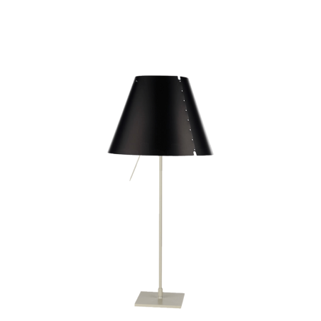 Luceplan Costanza D13if Alluminio e Nero Liquirizia Lampada da Tavolo Offerta