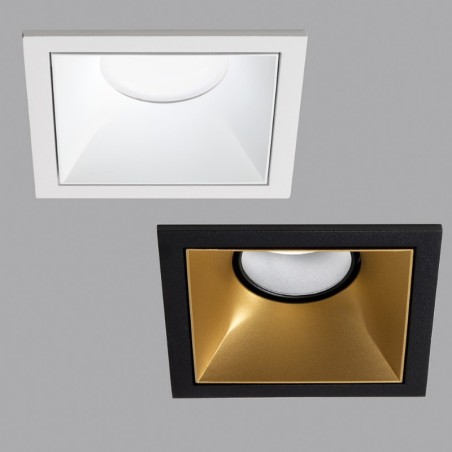 Aqlus Click  Faretto Quadro con  Bordo