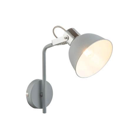 Globo Gerda Lampada da Parete Grigio Offerta