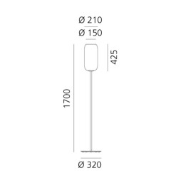 Artemide Lampada da Terra Gople