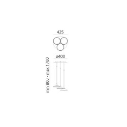 Artemide Lampada a Sospensione Orsa Cluster