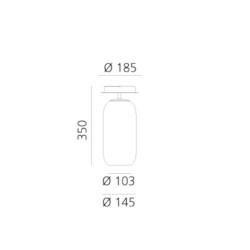 Artemide Gople Mini Lampada da Soffitto