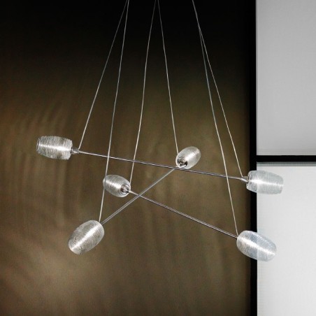 Vistosi Damasco SP 6 P Lampada a Sospensione