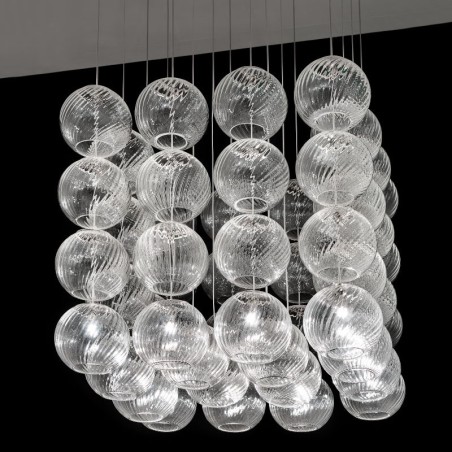 Vistosi Oto SP Cube Lampada a Sospensione