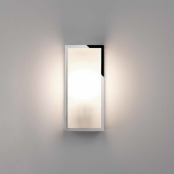 Astro Lighting Messina 160 Frosted II Lampada da Parete per Esterno