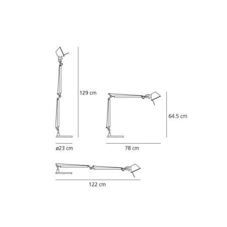 Artemide Tolomeo LED Lampada da Tavolo Offerta