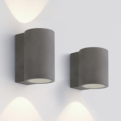 Pan Davon Uplight/Downlight Lampada da Parete per Esterno