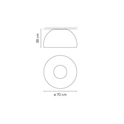 Vibia Duo Lampada da Soffitto