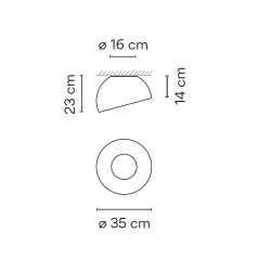 Vibia Duo Lampada da Soffitto