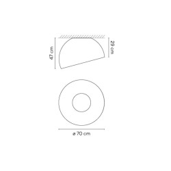 Vibia Duo Lampada da Soffitto
