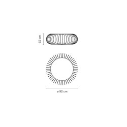 Vibia Meridiano 4715 Lampada da Terra per Esterno