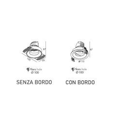 Rossini Illuminazione Kompo Faretto LED Tondo 18W