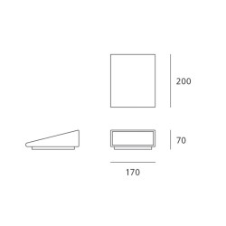 Artemide Cuneo Lampada da Parete/Terra per Esterno