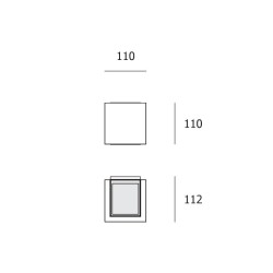 Ca'Belli 4U Block Mini Lampada da Parete