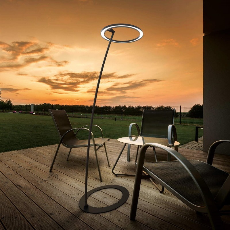 Linea Light Lira Lampada da Terra per Esterno