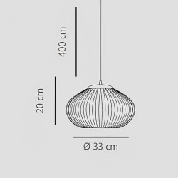 Sikrea Alfea Lampada a Sospensione