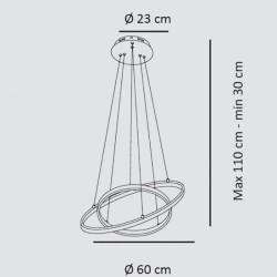 Sikrea Lux Lampada a Sospensione