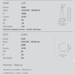 Sikrea Lux Lampada da Tavolo