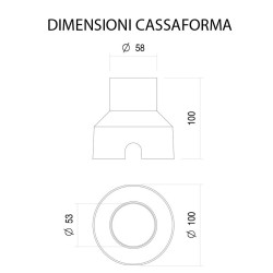 LLD Light Altea Maxi R Faretto da Incasso per Esterno