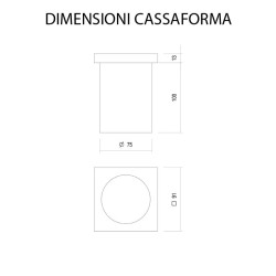 LLD Light Ganimede L Faretto da Incasso per Esterno