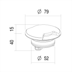 LLD Light Bia Round Faretto da Incasso IP67