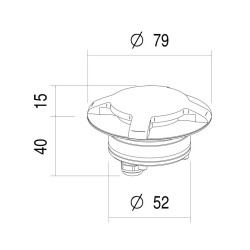 LLD Light Bia Round Faretto da Incasso IP67
