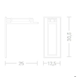 Metalspot Origami Lampada da Parete Offerta