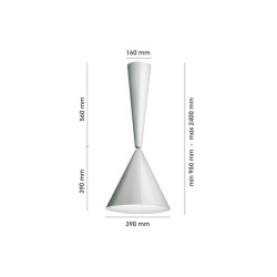 Flos Diablo Lampada a Sospensione Bianco Offerta