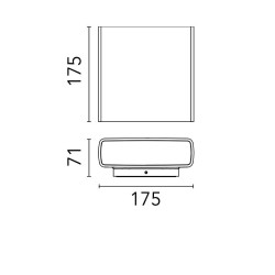Flos Climber 175 Up/Down Faretto per Esterno