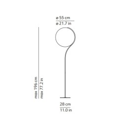 Kundalini Poise Lampada da Terra