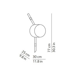 Kundalini Floed Lampada da Parete/Soffitto