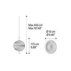 Lodes Jefferson Mini Lampada a Sospensione