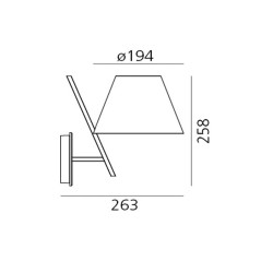 Artemide La Petite Lampada da Parete