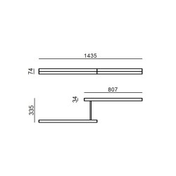 Linea Light Iota C30 Sistema Illuminazione a Binario su Cavo