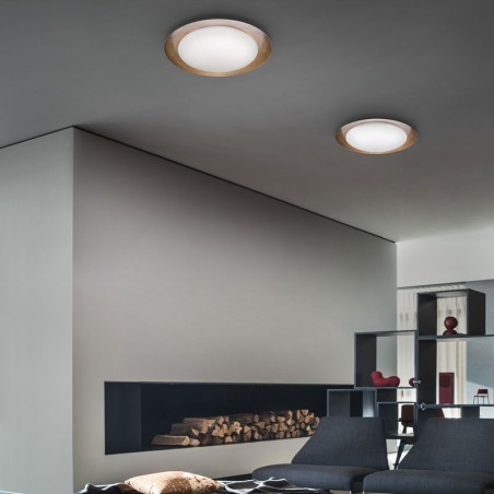 Linea Light Crew_1 ø 30 Lampada da Soffitto Marrone Offerta