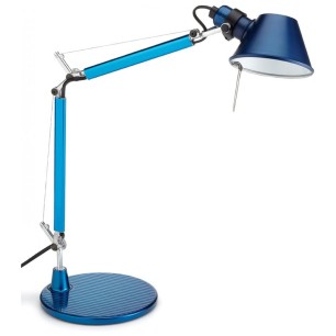 Artemide Tolomeo Micro Blu Lampada da Tavolo Offerta