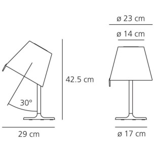Artemide Melampo Notte Bronzo Lampada da Tavolo Offerta