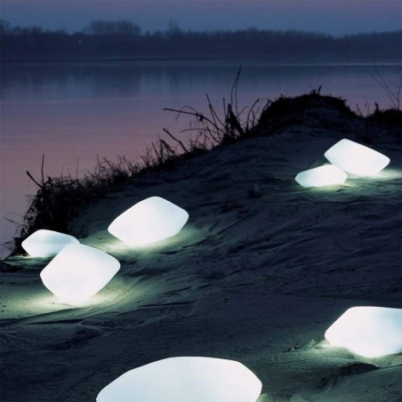 Oluce Stones of Glass  Lampada da Terra per Esterno Offerta