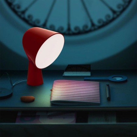 Foscarini Binic Lampada da Tavolo Rossa Offerta