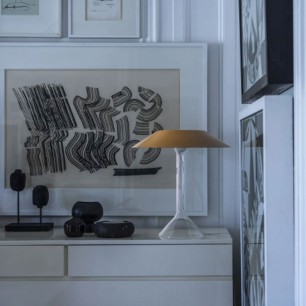 Foscarini Chapeaux M Ocra Lampada da Tavolo Offerta