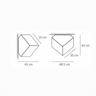 Artemide Edge 30 Lampada da Parete/Soffitto Offerta