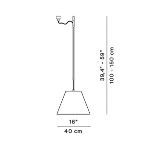 Luceplan Costanza D13s Lampada a Sospensione Offerta