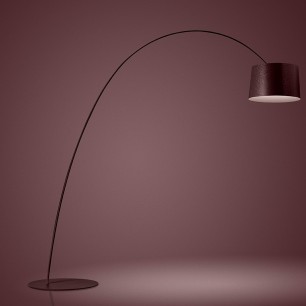 Foscarini Twiggy Lampada da Terra Burgundy Offerta